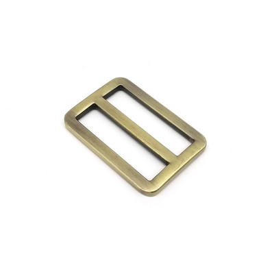 2 buc Metal Geantă din piele de înaltă calitate Rucsac Curea de umăr Cureaua Web dreptunghi Reglare Tri-glide Pin Rol Cataramă Glisor Inel O