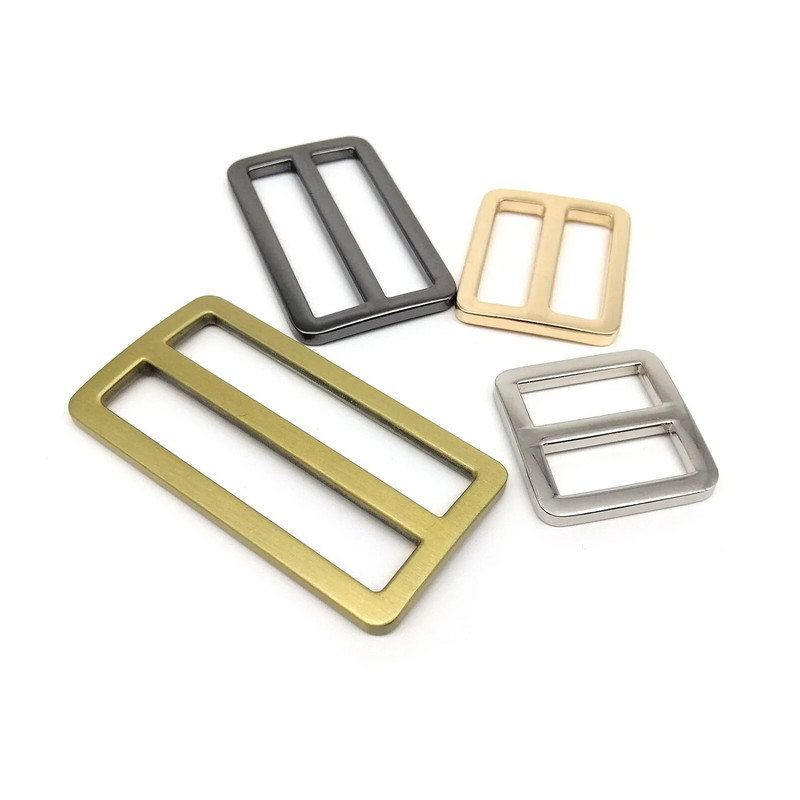 2 τμχ Μεταλλική δερμάτινη τσάντα πλάτης Σακίδιο πλάτης με ιμάντα ώμου Ορθογώνιο Web Rectangle Pink Roller Roller O Ring Slider O Ring