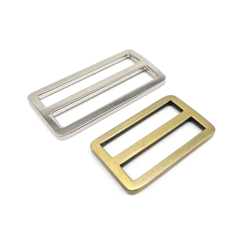 2 τμχ Μεταλλική δερμάτινη τσάντα πλάτης Σακίδιο πλάτης με ιμάντα ώμου Ορθογώνιο Web Rectangle Pink Roller Roller O Ring Slider O Ring