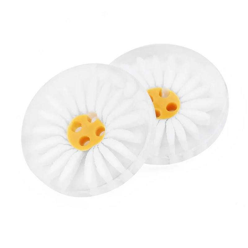 10tk Daisy Resin Nööbid Särk Kampsun Mantel Riided Õmble Läbipaistvad Nööbid Dekoratiivsed Krae Nööpide Aksessuaarid