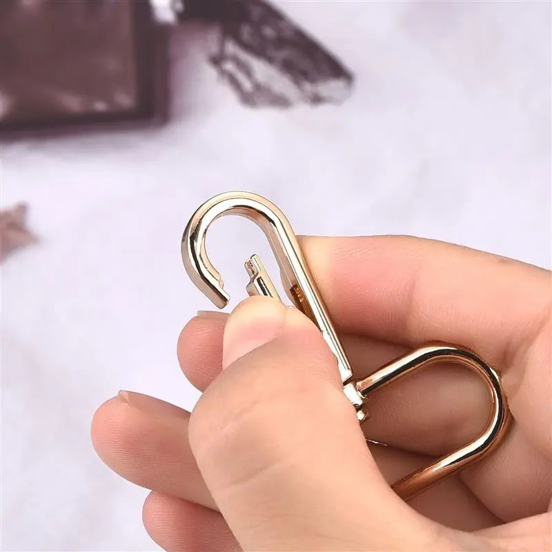 5 komada Metalne torbe Kopče za remen Jastog Kopča Ovratnik Karabiner Karabin DIY Privjesak za ključeve Dio torbe Dodaci 1,6/2/2,5/3,2/3,5 cm