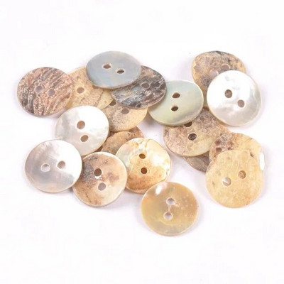 50tk/partii 13mm Süda/täht Natural Shell Õmblusnööbid Värv Mother of Pearl 2 auguga rõivaste Õmblustarvikud Ise ise teha