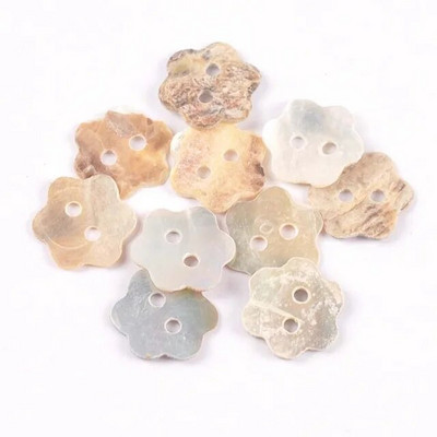 50tk/partii 13mm Süda/täht Natural Shell Õmblusnööbid Värv Mother of Pearl 2 auguga rõivaste Õmblustarvikud Ise ise teha