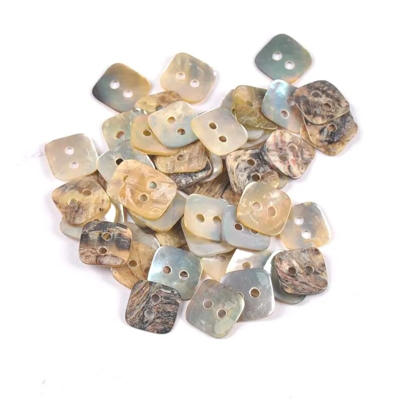 50tk/partii 13mm Süda/täht Natural Shell Õmblusnööbid Värv Mother of Pearl 2 auguga rõivaste Õmblustarvikud Ise ise teha