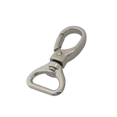 1 buc. Cârlig de metal cu declanșare închizătoare homar Clip de dimensiuni mai mari Poartă de primăvară cu fund plat Artizanat din piele Curea pentru lesă pentru animale de companie Accesorii pentru geantă