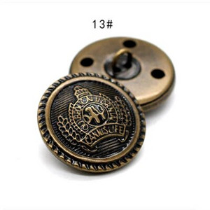 10tk/partii 15/18/20/23/25mm vintage vasest metallnööbid rõivamantli õmblustarvikud nööbid rõivaste käsitöö meisterdamiseks