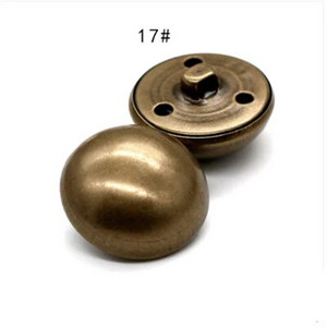 10tk/partii 15/18/20/23/25mm vintage vasest metallnööbid rõivamantli õmblustarvikud nööbid rõivaste käsitöö meisterdamiseks