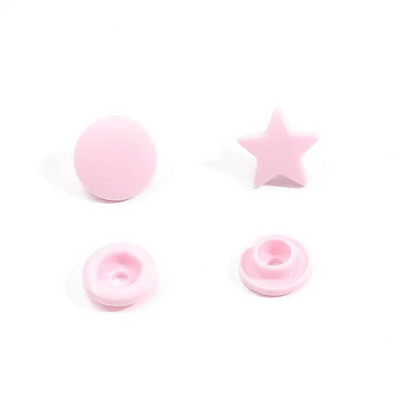 40tk 12MM plastikust nööbid Tähekujuline T5 klõpsuga kinnitus beebiriiete jaoks Pressi pandla õmblemine isetegemine käsitöö rõivatarvikud