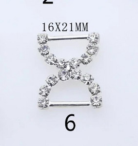 ZMASEY batų sagtys Tiesioginis pardavimas 10vnt/part Gamyklinė kaina Metalo mišraus dydžio deimantinės sagties siuvimo rankų darbo juostos priedas