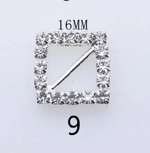 ZMASEY batų sagtys Tiesioginis pardavimas 10vnt/part Gamyklinė kaina Metalo mišraus dydžio deimantinės sagties siuvimo rankų darbo juostos priedas