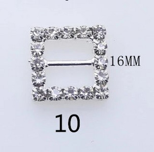 ZMASEY batų sagtys Tiesioginis pardavimas 10vnt/part Gamyklinė kaina Metalo mišraus dydžio deimantinės sagties siuvimo rankų darbo juostos priedas