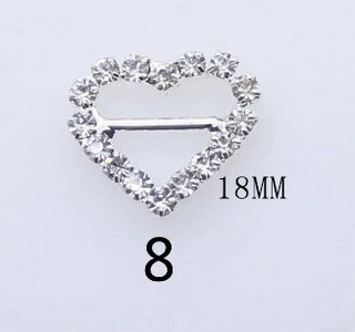 ZMASEY batų sagtys Tiesioginis pardavimas 10vnt/part Gamyklinė kaina Metalo mišraus dydžio deimantinės sagties siuvimo rankų darbo juostos priedas