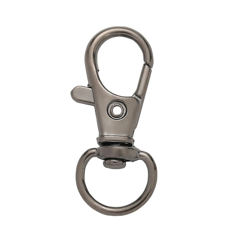 10/20 tk Pööratav homaarkinnitus konksud võtmehoidja poolitatud võtmehoidja pistik kotirihma koerakettide jaoks DIY ehete leidmine