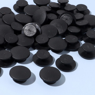50-100 buc/lot nasturi din plastic cu cataramă neagră pentru brelocuri pentru pantofi plat și bretele pentru brățară, bricolaj, cusut, accesorii de vară pentru copii