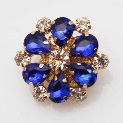 25 mm, butoni de bricolaj, metal, cristal, blană cusut manual, jachetă cardigan cu nasturi cu strass, cu mâner