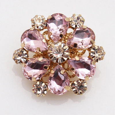 25 mm, butoni de bricolaj, metal, cristal, blană cusut manual, jachetă cardigan cu nasturi cu strass, cu mâner