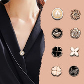 Noi stiluri de nasturi magnetici de vară previn expunerea accidentală bluză broșă cu fundă butoni decorativi accesorii de cusut