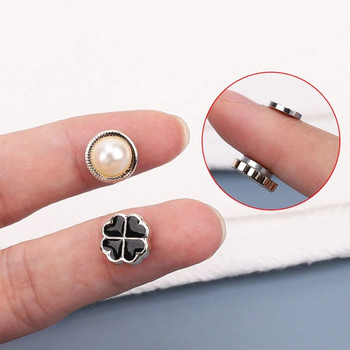 Нови стилове Летни магнитни копчета за предотвратяване на случайно излагане Блуза Брошка с панделка Декоративни копчета Аксесоари за шиене