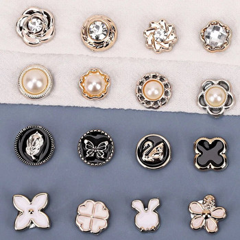 Нови стилове Летни магнитни копчета за предотвратяване на случайно излагане Блуза Брошка с панделка Декоративни копчета Аксесоари за шиене