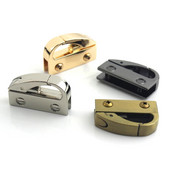 2 vnt. metalinio maišelio šoninio inkaro tarpiklio pakabos karabino spaustukai Užsegamas kabliukas krepšio šoninis kraštas Inkaro jungtis krepšio rankinės dirželiui