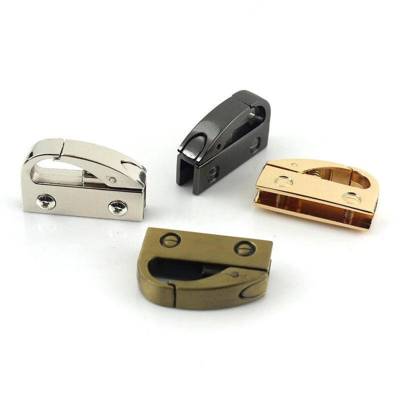 2 vnt. metalinio maišelio šoninio inkaro tarpiklio pakabos karabino spaustukai Užsegamas kabliukas krepšio šoninis kraštas Inkaro jungtis krepšio rankinės dirželiui