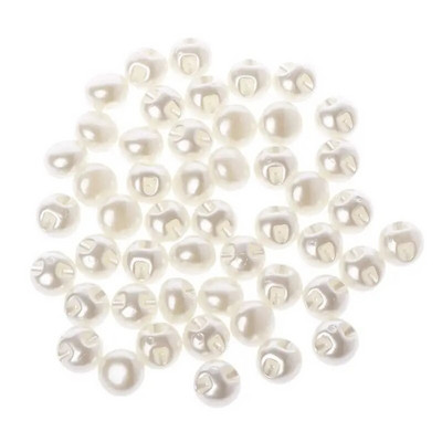 Cusut nasturi cu perle 50 buc DIY Craft Cusut cămașă fustă rochie pulover pentru jachetă pentru petrecere de sărbători, decorare pentru masă