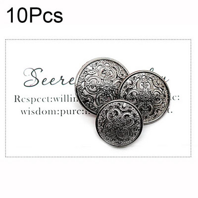 10 buc nasturi metalici nasturi retro goli nasturi aurii sculptate pentru costum haină cămașă haine în stil european accesorii de cusut diy