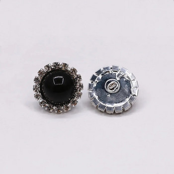 Добро качество 21 мм метално копче с кристали с копче за декорация на пуловер аксесоари Направи си сам 1 бр./Партида SP-0091