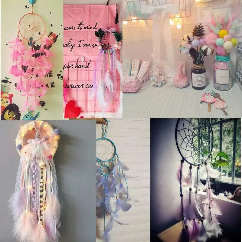 100 tk Hanesulgi meisterdamiseks 4-8cm 8-12cm Luigeploomid Pulmapeo Käsitöö Aksessuaarid Dekoratsioon Unenäopüüdja suled