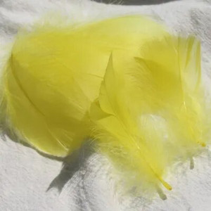 Pene de gâscă de 4-8 cm, pene de lebădă naturală, pene de lebădă, de culoare bricolaj, pentru scenă, decorare nuntă, balon plutitor