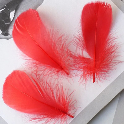 Pene naturale de gâscă Pene 4-8cm 8-12cm Pene de lebădă pentru decorarea casei Artizanat Accesorii pentru bijuterii de nuntă 100 buc