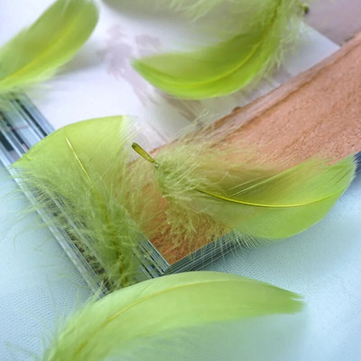 Pene naturale de gâscă Pene 4-8cm 8-12cm Pene de lebădă pentru decorarea casei Artizanat Accesorii pentru bijuterii de nuntă 100 buc