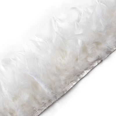 2 meetrit naturaalset kalkuni suled Äärised narmaste kõrgus 10-15 cm pulmariietus kleit kaunistus DIY sulgede lindi õmblemine käsitöö