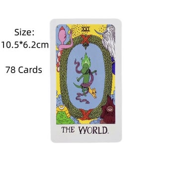 Adventure Time Tarot Cards A 78 Deck Oracle English Visions Divination Edition Borad Playing Games