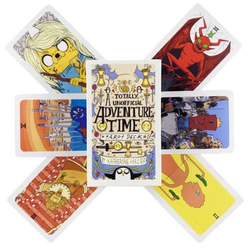 Adventure Time Cards Tarot A 78 Deck Oracle English Visions Divination Edition Borad Παίζοντας Παιχνίδια