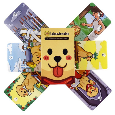 Adventure Time Tarokaartide pakk Oracle English Visiions Ennustamisväljaanne Borad Mängumängud