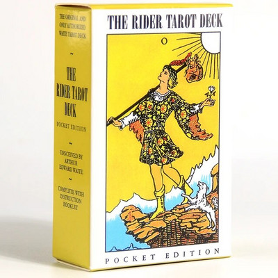 Waite`i holograafilised taro vikerkaarekaardid, välkkaart, ennustamine ennustamine, Oracle`i pere vaba aja veetmise mäng koos PDF-juhendiga