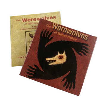 The Werewolf Cards Ένα επιτραπέζιο παιχνίδι 24 με χάρτινο οδηγό παζλ Ελεύθερο οικογενειακό πάρτι Ξεκινώντας Απλό κατάστρωμα σανίδας