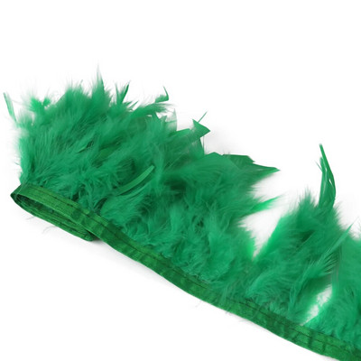 1 õue Naturaalsed Türgi suled Trimmi isetehtud pulm Marabu sulgedest lint 10-15cm käsitöö õmblemine Rõivad Plume Käsitsi valmistatud kaunistused