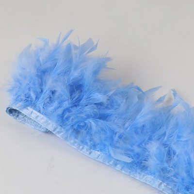 1 õue Naturaalsed Türgi suled Trimmi isetehtud pulm Marabu sulgedest lint 10-15cm käsitöö õmblemine Rõivad Plume Käsitsi valmistatud kaunistused