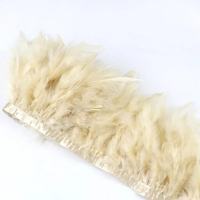 1 õue Naturaalsed Türgi suled Trimmi isetehtud pulm Marabu sulgedest lint 10-15cm käsitöö õmblemine Rõivad Plume Käsitsi valmistatud kaunistused