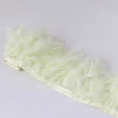 1 õue Naturaalsed Türgi suled Trimmi isetehtud pulm Marabu sulgedest lint 10-15cm käsitöö õmblemine Rõivad Plume Käsitsi valmistatud kaunistused