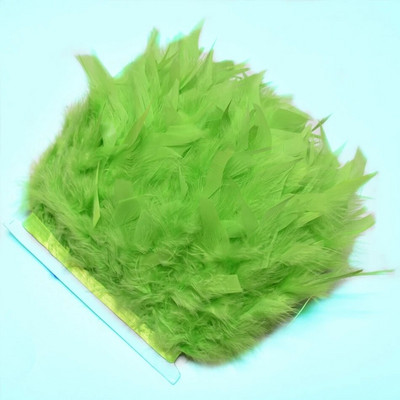 1 metras Natūralios kalakutienos plunksnos Apdailos „pasidaryk pats“ Vestuvės Marabu plunksnos Juostelės Amatai Siuvami Drabužiai Vakarėlis Plunksnas Rankų darbo namų dekoras