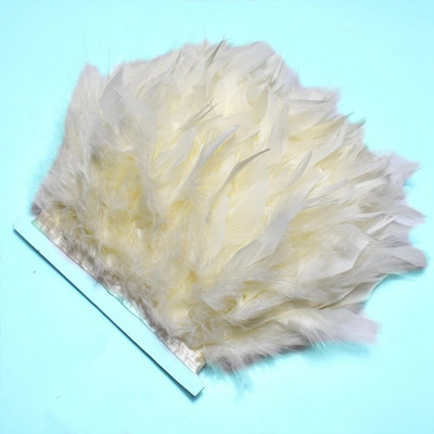 1 metras Natūralios kalakutienos plunksnos Apdailos „pasidaryk pats“ Vestuvės Marabu plunksnos Juostelės Amatai Siuvami Drabužiai Vakarėlis Plunksnas Rankų darbo namų dekoras