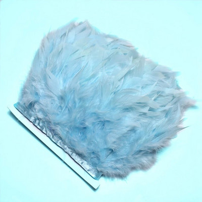 1 metras Natūralios kalakutienos plunksnos Apdailos „pasidaryk pats“ Vestuvės Marabu plunksnos Juostelės Amatai Siuvami Drabužiai Vakarėlis Plunksnas Rankų darbo namų dekoras