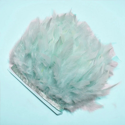 1 metras Natūralios kalakutienos plunksnos Apdailos „pasidaryk pats“ Vestuvės Marabu plunksnos Juostelės Amatai Siuvami Drabužiai Vakarėlis Plunksnas Rankų darbo namų dekoras