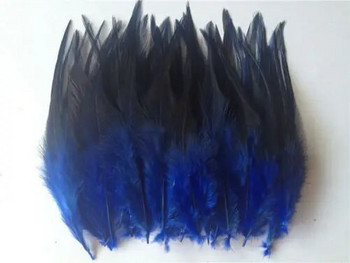 50 τμχ φτερό μπλε φασιανού, μήκους 10-15 cm, DIY κοσμήματα διακόσμηση Φτερά κόκορα
