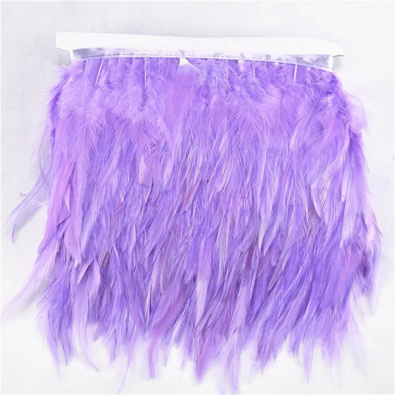 1 metar/lot Sedlo Perje fazana Obrub Rese 4-6" Bordo pijetlovo perje Vrpca Perje za šivanje za izradu nakita Plumas