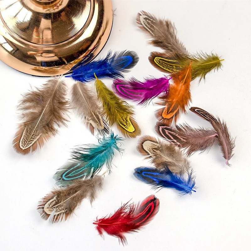 50/100 kom. Perje biserke 3-8 CM Dekoracija za rukotvorine Svečane haljine Odjeća Šivanje ručni rad Nakit Dodaci Rukotvorine Perjanica