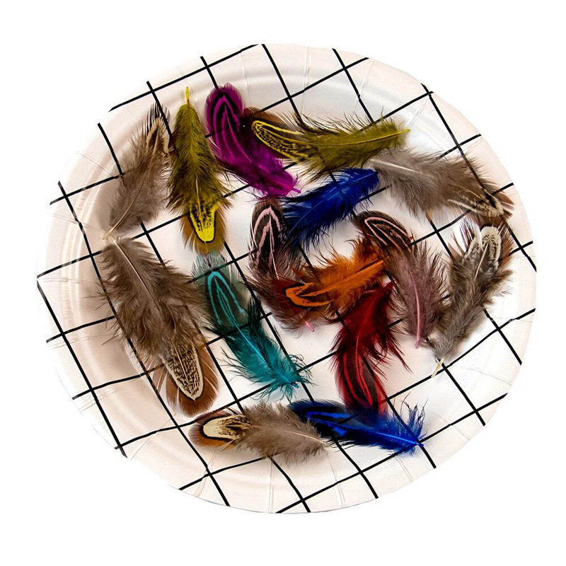 50/100 kom. Perje biserke 3-8 CM Dekoracija za rukotvorine Svečane haljine Odjeća Šivanje ručni rad Nakit Dodaci Rukotvorine Perjanica